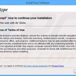 Air Globe adware installer