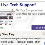shop easy adware generating in-text ads