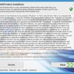 web protector adware installer sample 3