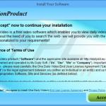 one daily video adware installer sample 4