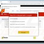 Website asking to show browser notifications (example 1)