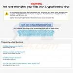 crypto ransomware sample 2 - cryptofortress