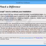 results hub adware installer sample 2
