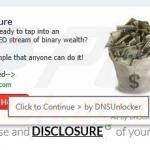 dnsunlocker adware generating online ads sample 2