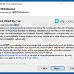 webdiscover adware installer