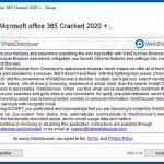 Deceptive software installer used to spread WebDiscover adware