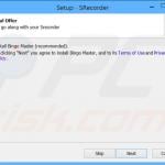 Deceitful installer developed to distribute Bingo Master adware application