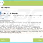 Rogue Chromium browser promoting installer (sample 3)