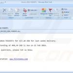 spam email distributing locky sample 4