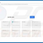 topsites new tab browser hijacker screenshot 1
