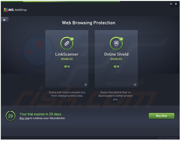 AVG Antivirus 2015 phishing protection