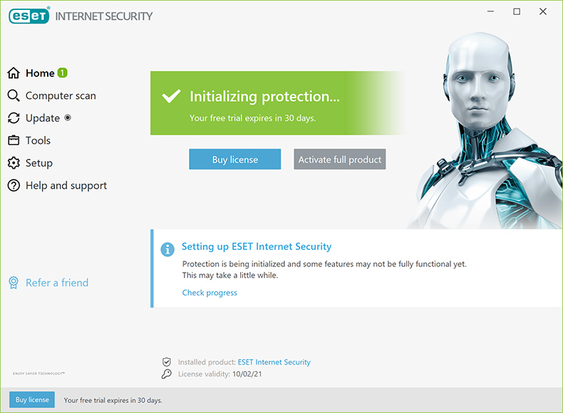 ESET Internet Security 2021 Edition - Home