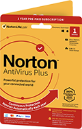 Norton AntiVirus Plus box