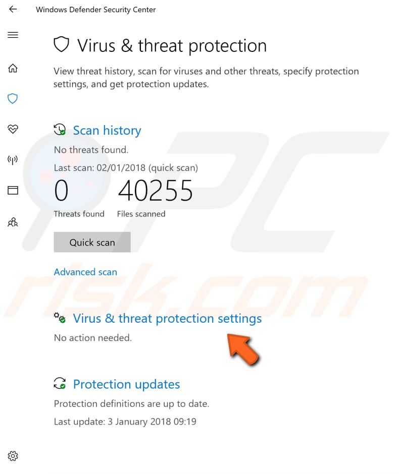 how to enable controlled folder access in windows defender security center step 3