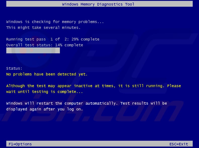 how to test your ram using windows memory diagnostic tool step 3