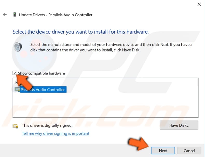 install other audio drivers step 4