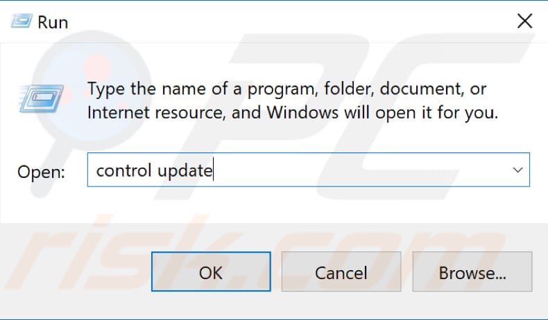 uninstall recently installed updates step 1