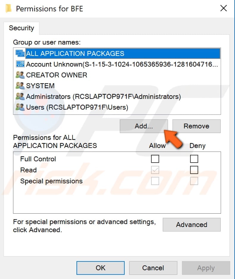 edit windows registry step 3