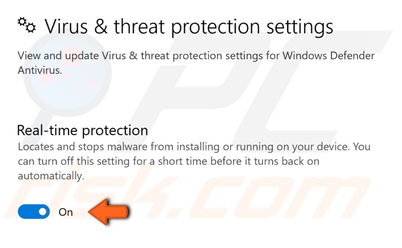 uninstall third-party antivirus software step 5