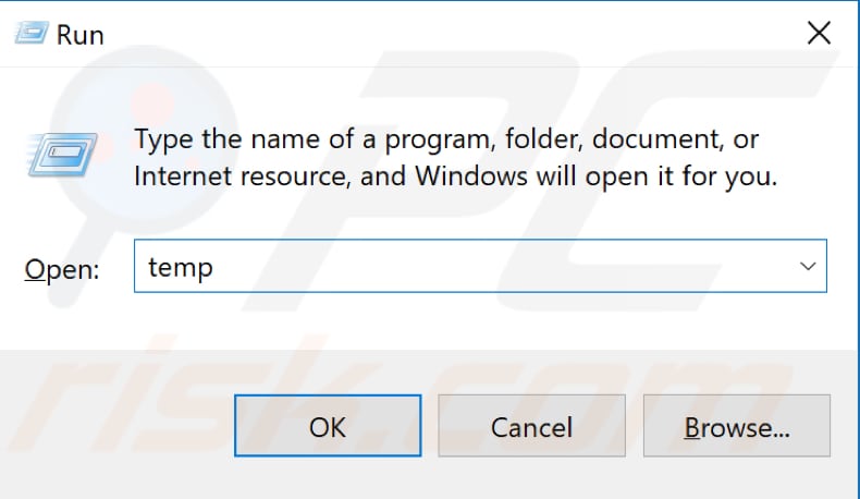 delete temporary files step 2