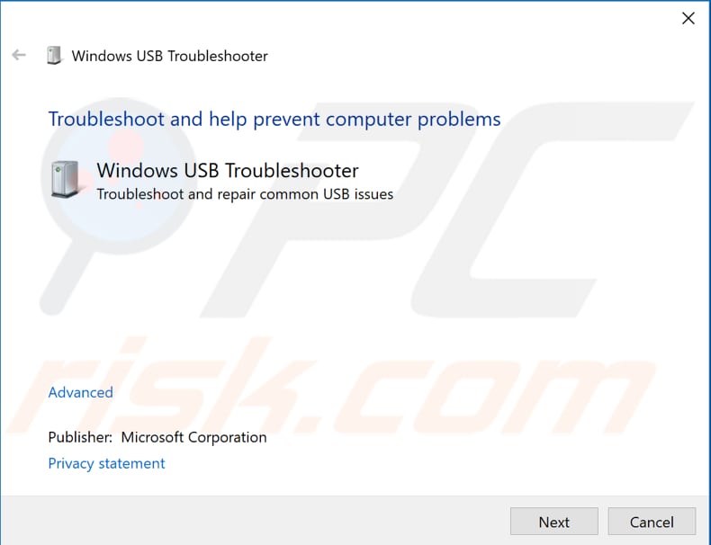 run windows troubleshooters step 3