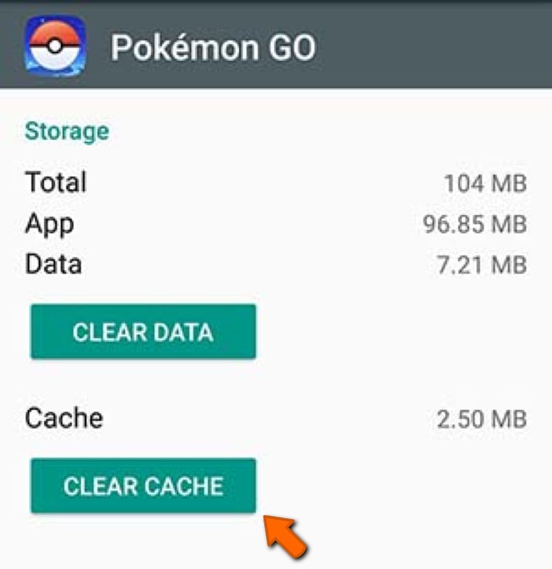 clear game cache android 