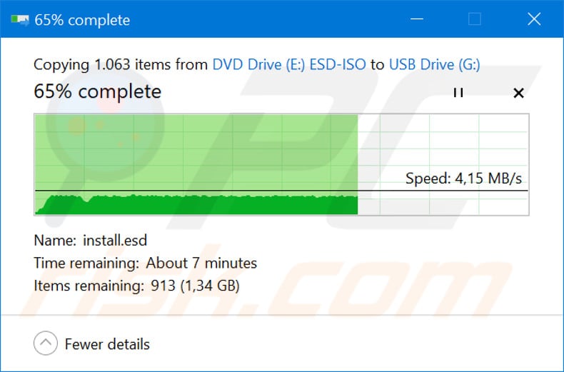 using power shell step 4