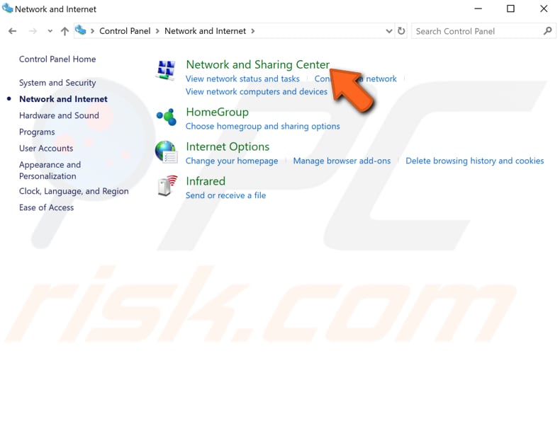 run network troubleshooter step 3