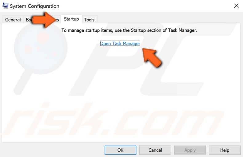 disable startup programs step 3