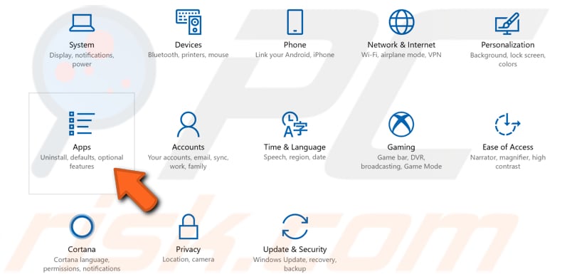 reset microsoft photos app step 1