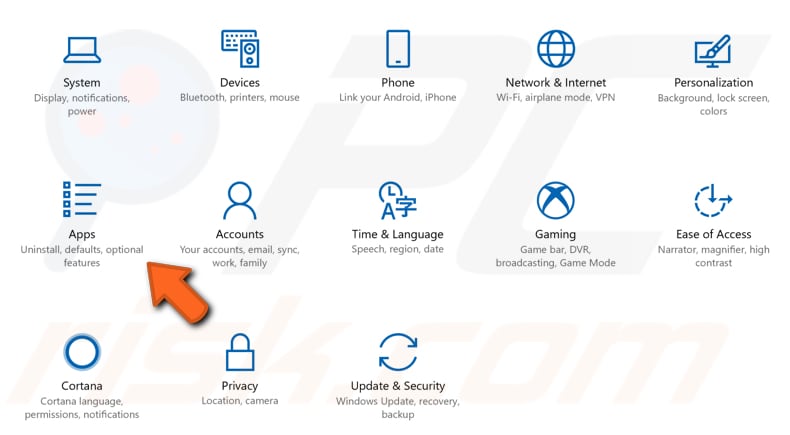 reset windows calculator step 1