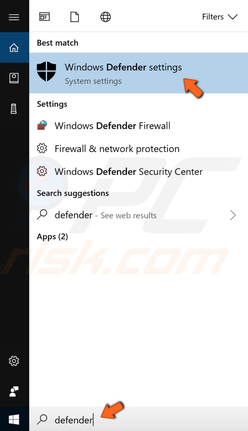 running full system scan step 1