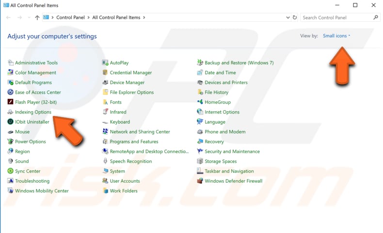 restore indexing service step 1