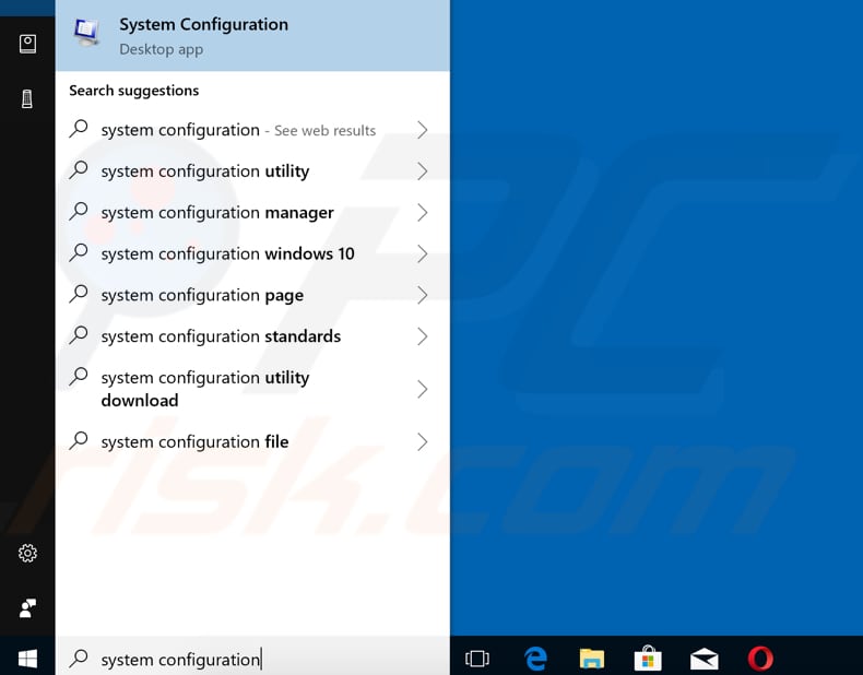 start windows in a clean boot state step 1