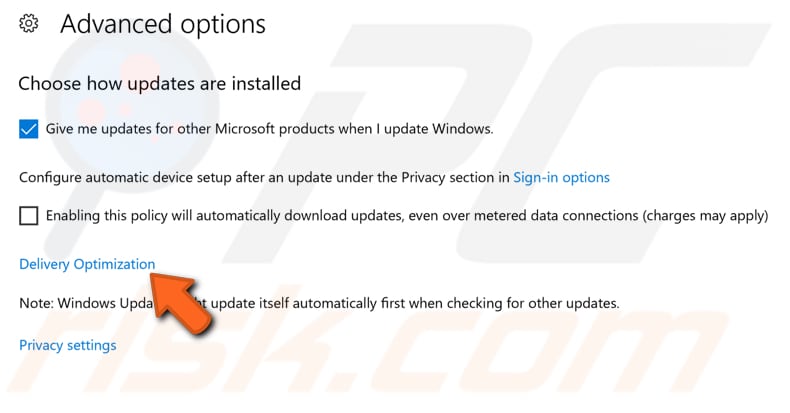 configure windows updates step 7