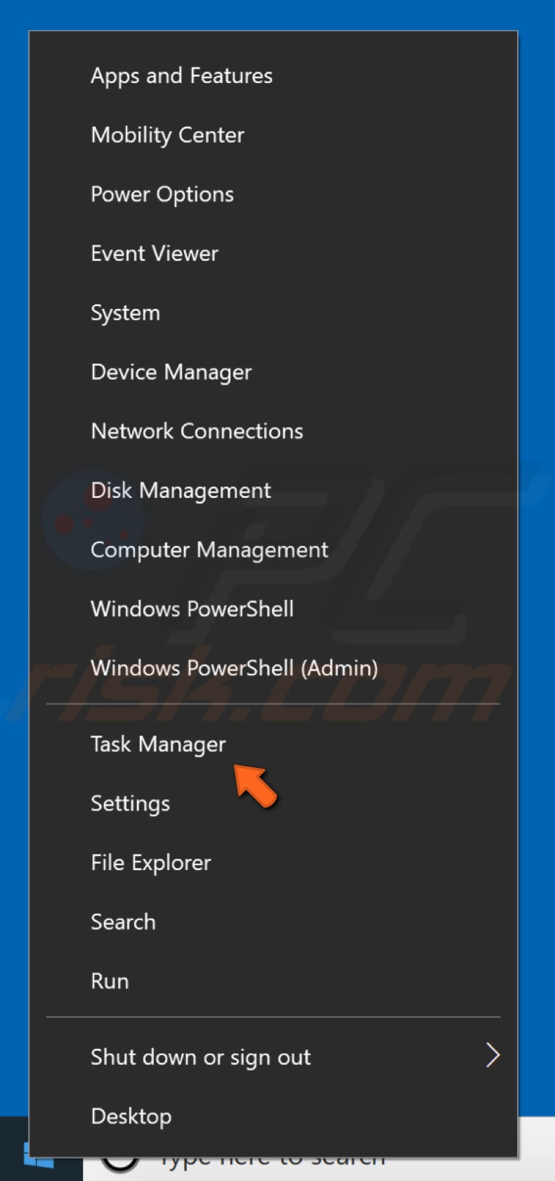 check which apps using your network connection step 1