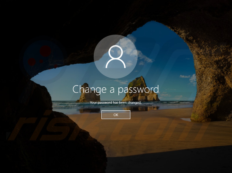 remove password using ctrl alt delete secure screen step 3