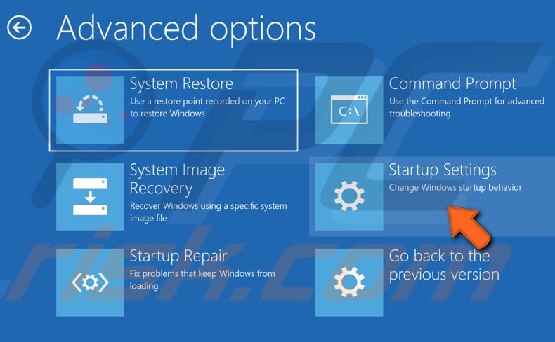 remove utcsvc.exe in safe mode step 4