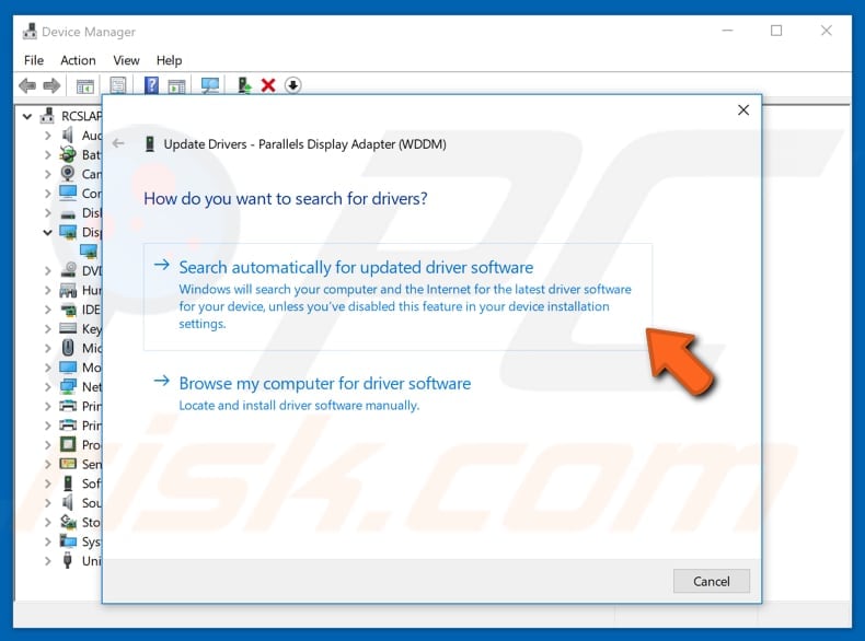 update your video drivers step 3