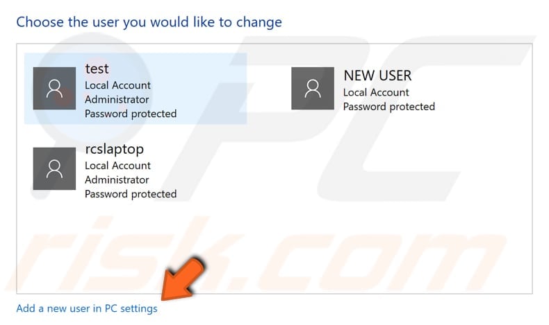 create a new account step 4