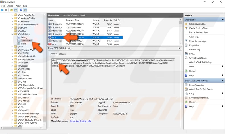locate the process that is causing the problem step 4
