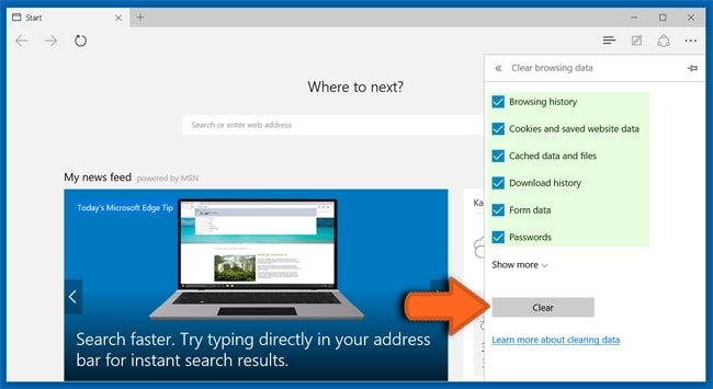 How to reset Internet Browsers to their default settings?