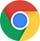 o Google Chrome logo