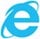 logo-ul Internet Explorer