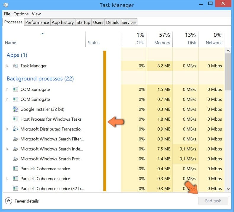 how to kill a process step 5