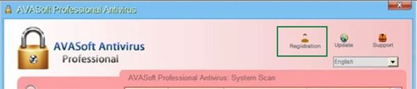 AVASoft Professional Antivirus registration