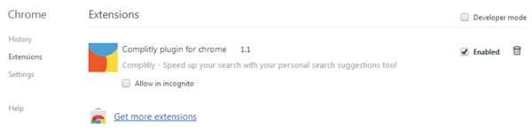 complitily Google Chrome