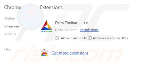 Dalesearch removal from Google Chrome