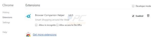 Ginyas Browser Companion Google Chrome