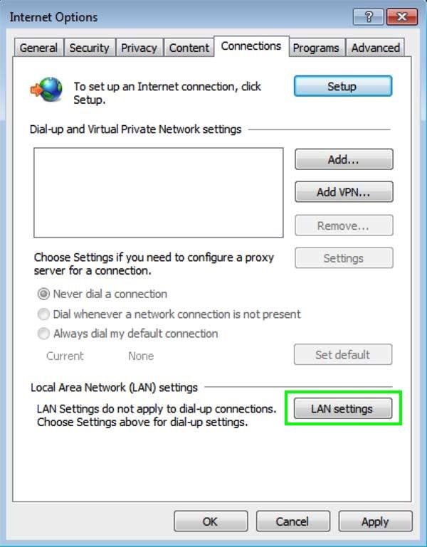 Best internet options for laptop